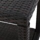Boracay Outdoor Square Wicker Accent Table by Christopher Knight Home - Thumbnail 5