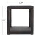 Boracay Outdoor Square Wicker Accent Table by Christopher Knight Home - Thumbnail 4