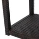 Boracay Outdoor Square Wicker Accent Table by Christopher Knight Home - Thumbnail 7