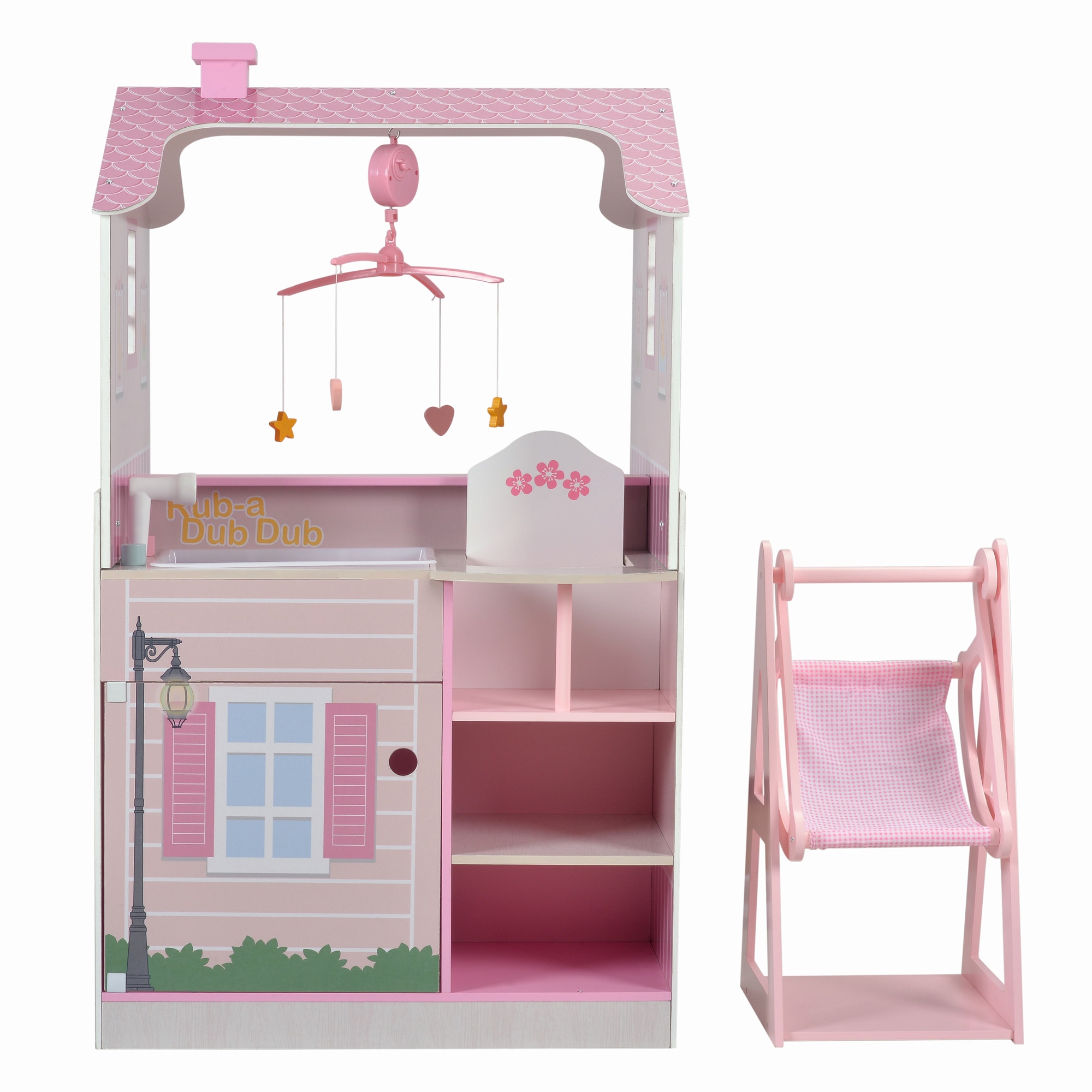 all in one doll nursery