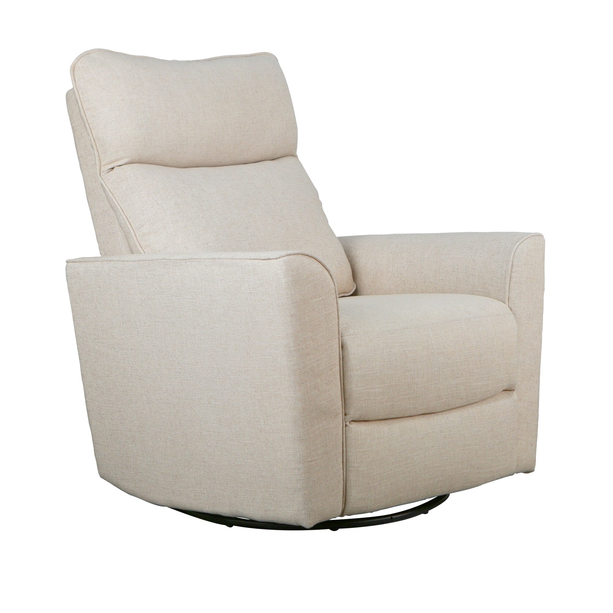 upholstered swivel glider chair