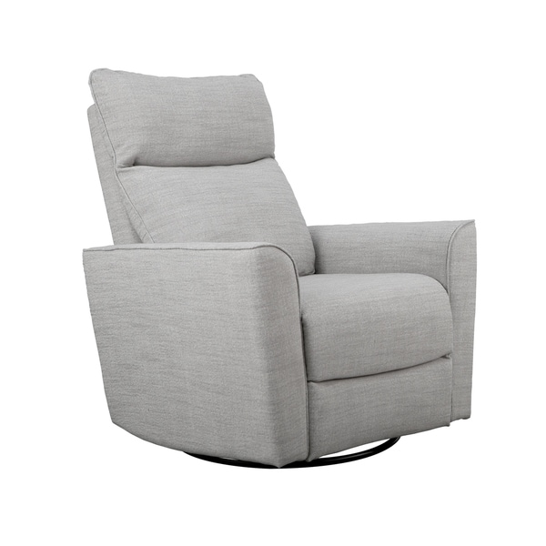 upholstered swivel glider