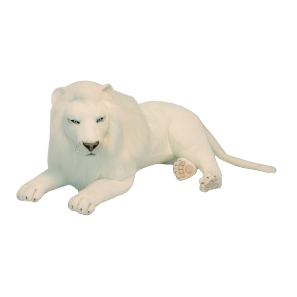 white lion plush