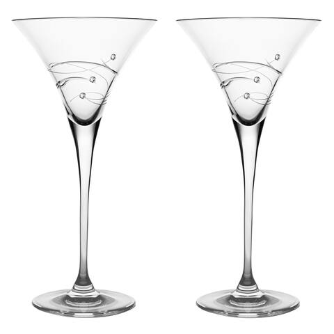 Barski Handmade Martini Glass (Set of 2)