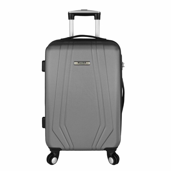 elite luggage hardside spinner