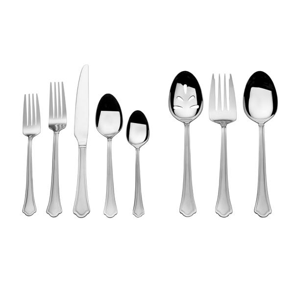 International Silver Capri Frost 51 Pc Flatware Set