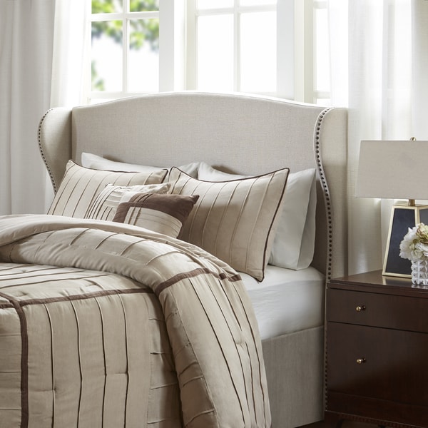 Madison Park Catalina Fabric Upholstered Headboard