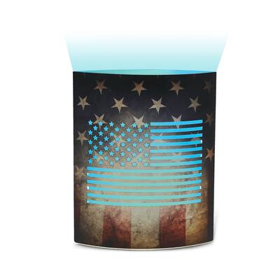 Cota Global United States of America Flag Led Lantern - 5 Inch - 5.1" x 6.35"