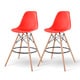 preview thumbnail 10 of 16, IRIS Plastic Shell Bar Stool (Pack of 2)