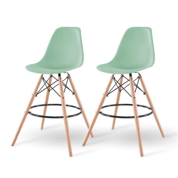 slide 2 of 18, IRIS Plastic Shell Bar Stool (Pack of 2)