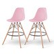 preview thumbnail 6 of 16, IRIS Plastic Shell Bar Stool (Pack of 2)