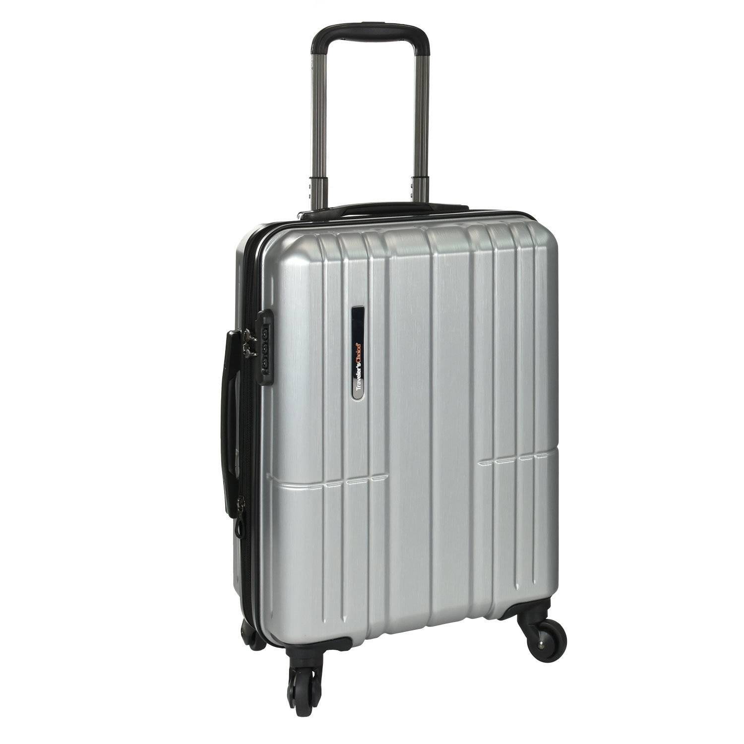 metal carry on suitcase