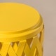 preview thumbnail 12 of 17, Selen Outdoor 12-inch Lattice Side Table by Christopher Knight Home