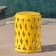 Selen Outdoor 12-inch Lattice Side Table by Christopher Knight Home - Thumbnail 10