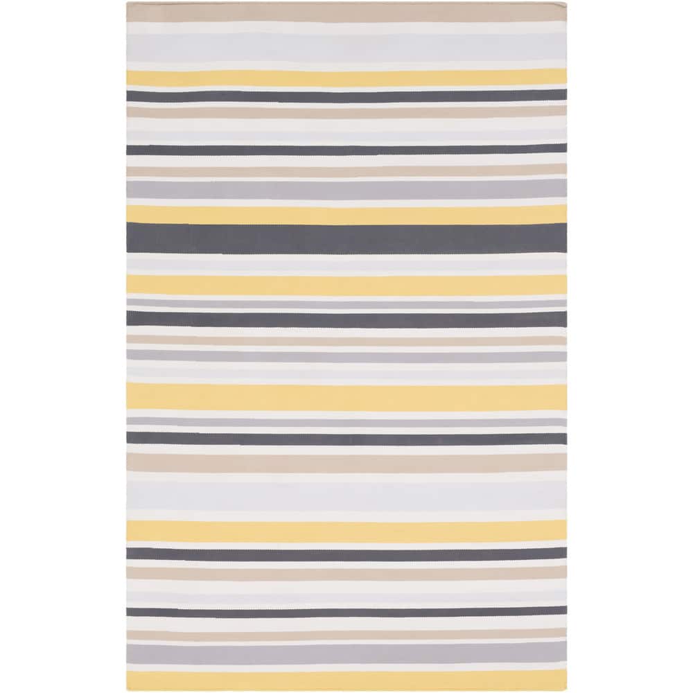 Breisgau Traditional Striped Indoor/ Outdoor Area Rug - 5' x 7'6"