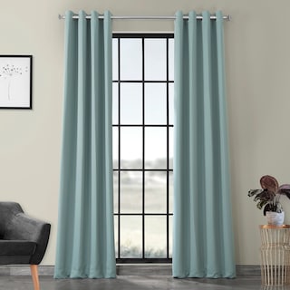 Exclusive Fabrics Grommet Room Darkening Curtain Panel Pair (2 Panels)