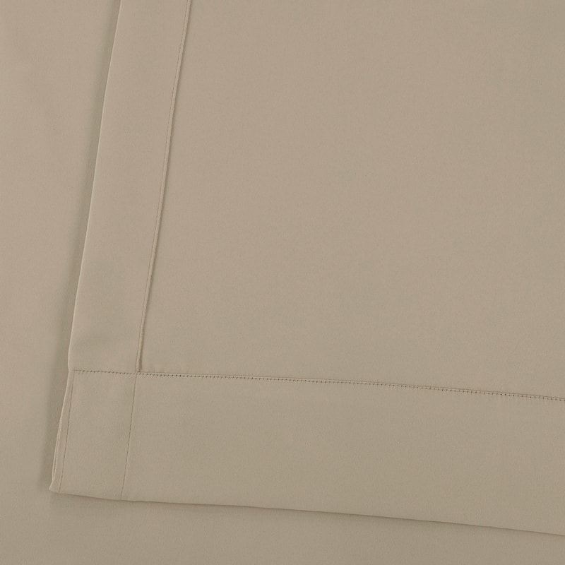 Exclusive Fabrics Grommet Room Darkening Curtain Panel Pair (2 Panels)