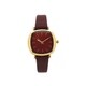 preview thumbnail 5 of 5, Olivia Pratt Women's Thin Band Leather Watch