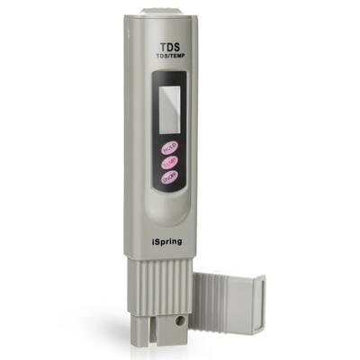 iSpring Digital Water Test Meter Kit with Temperature Calibration