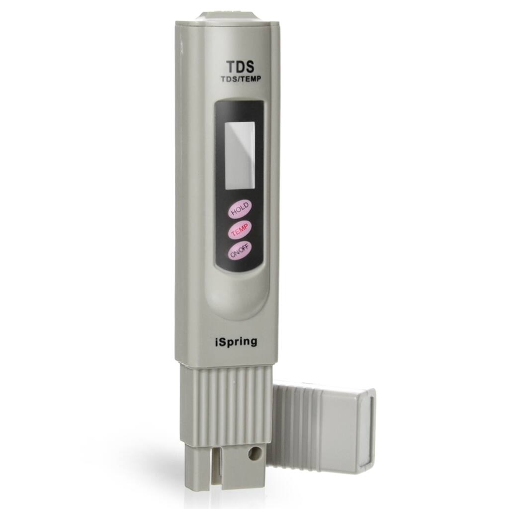 iSpring Digital Water Test Meter Kit with Temperature Calibration