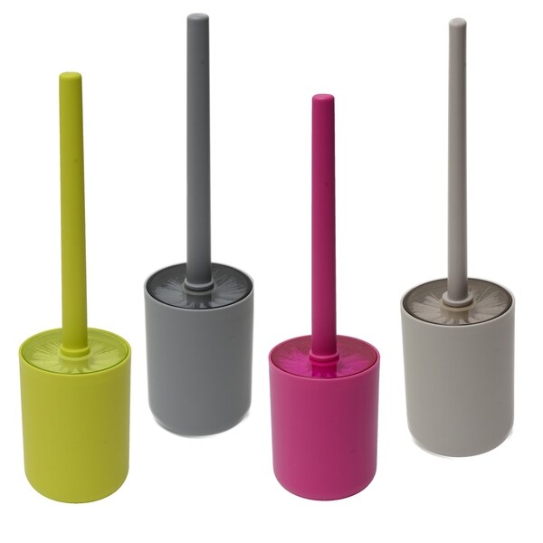 toilet bowl brush and holder