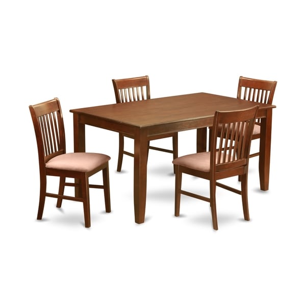 Duno5 Mah 5 Pc Formal Dining Room Set Dinette Table And 4 Duno5 Mah 5 Pc Formal Dining Room Set Dinette Table And 4 Chairs Free Shipping Today 17676370