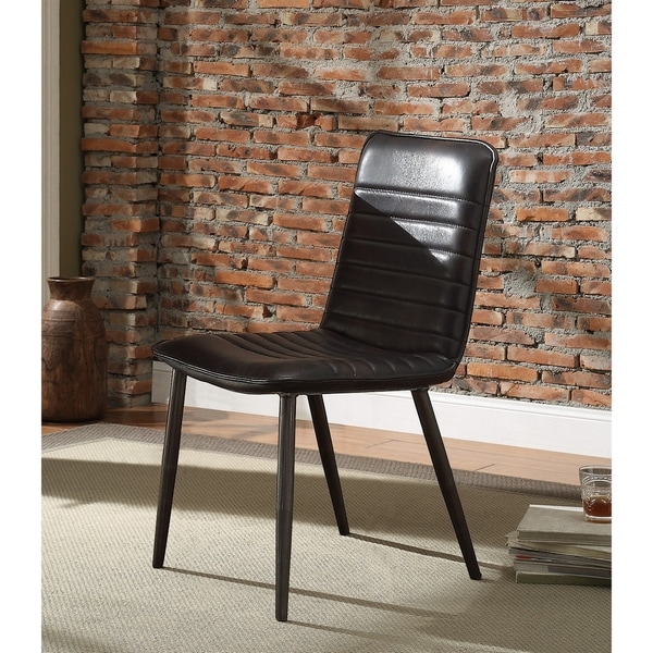 Full grain leather dining chairs new arrivals