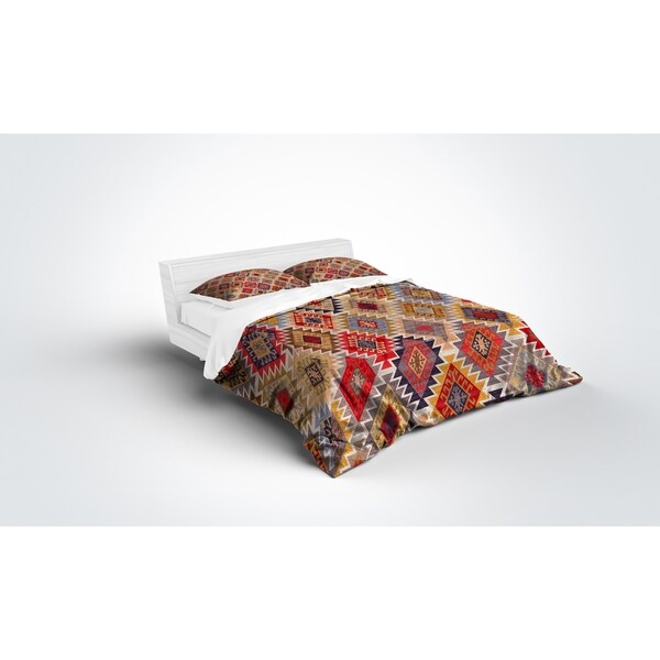 Kavka Designs Grey; Red; Yellow; Gold; Blue Light Weight Comforter By Marina Gutierrez