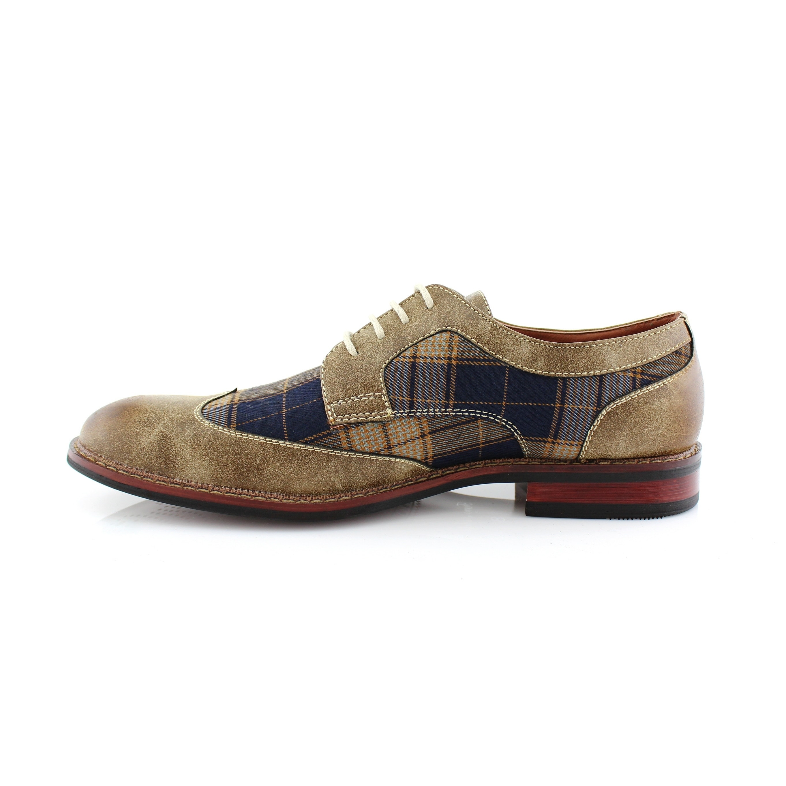 Ferro Aldo Julian MFA19266APL Men's Wingtip Oxfords Dress Shoes For ...