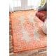 preview thumbnail 2 of 11, Nuloom Transitional Vintage Abstract Area Rug 5'3" x 7'7" - Orange - Rectangle