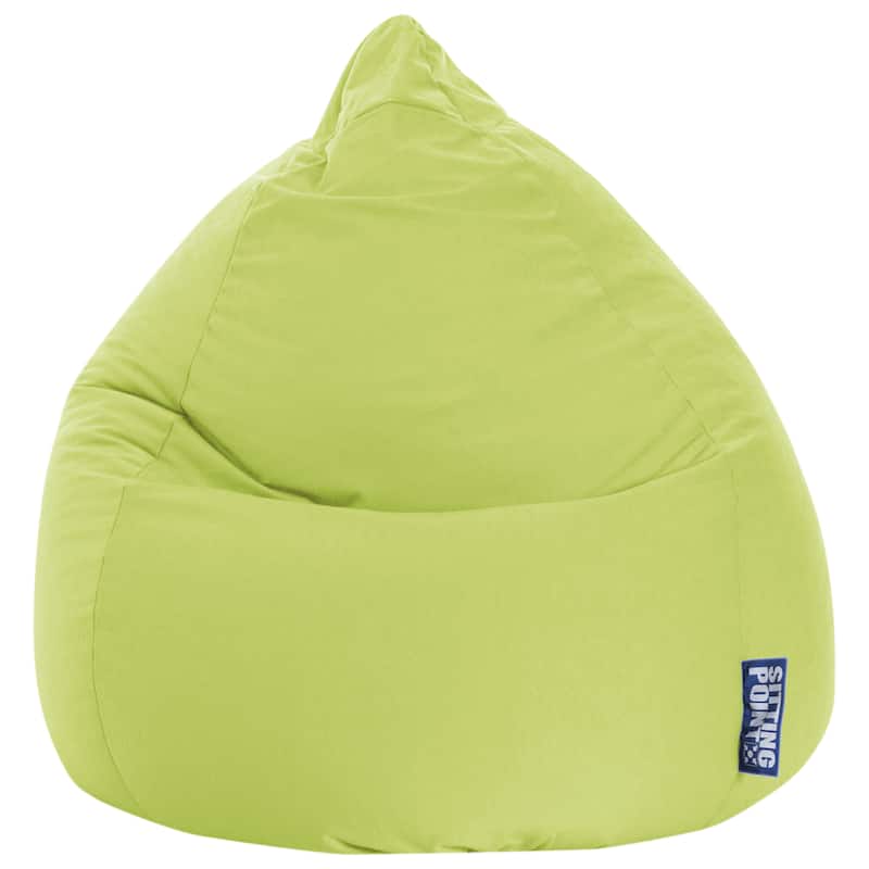 Easy Microfiber Bean Bag Chair - Lime Green