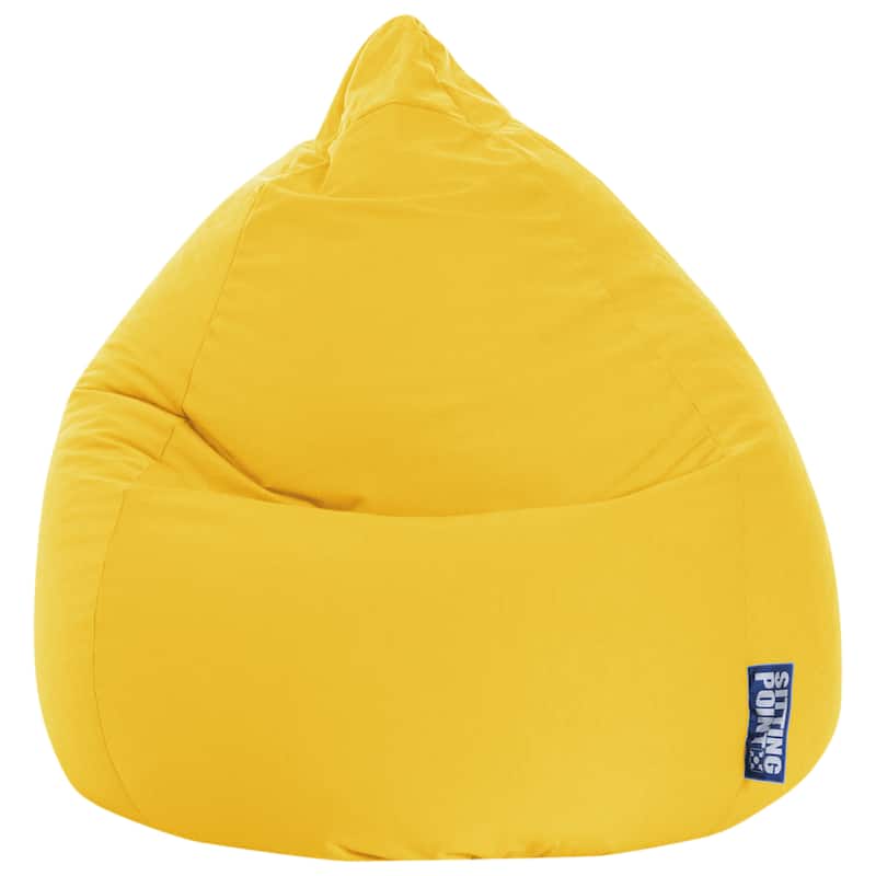 Easy Microfiber Bean Bag Chair - Yellow