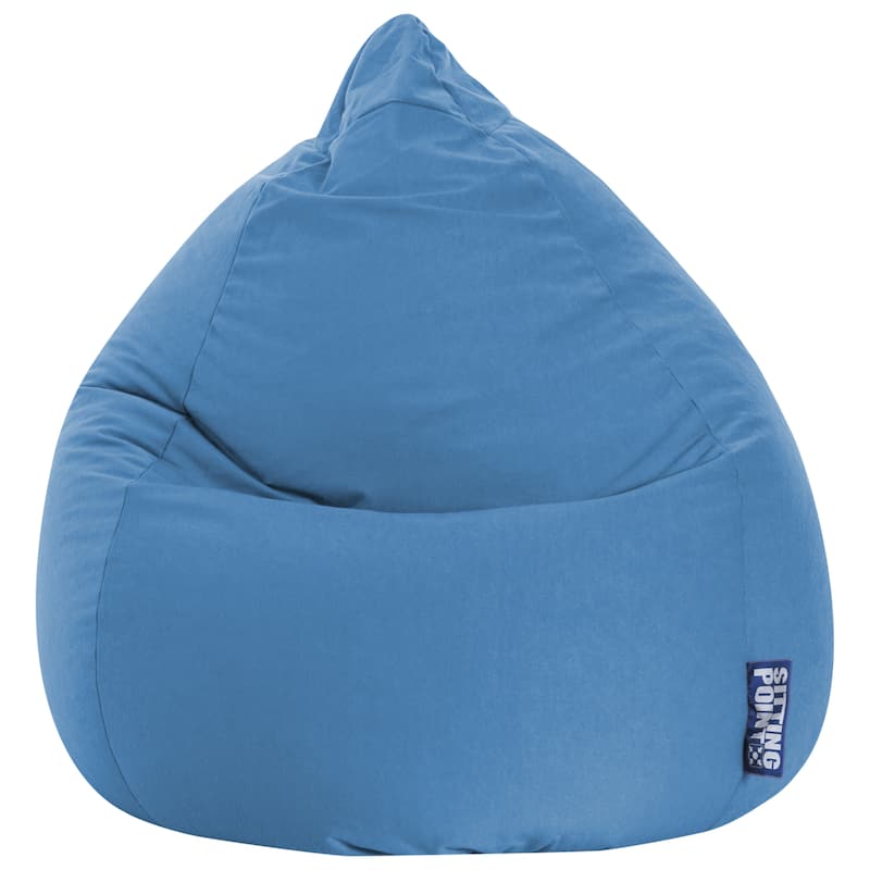 Easy Microfiber Bean Bag Chair - Blue