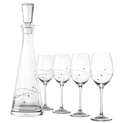 Barski European Handmade Glass Barware Set