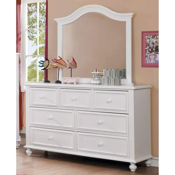 Shop Furniture Of America Dole Traditional 2 Piece Dresser And