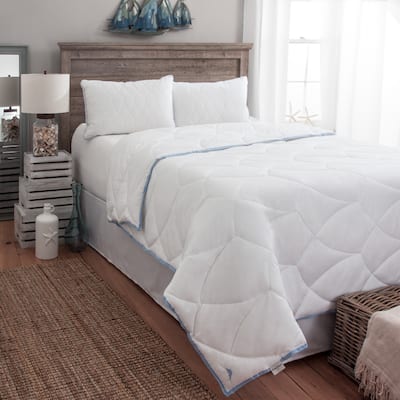 Tommy Bahama Cooling Nights Hypoallergenic Down Alternative Blanket.