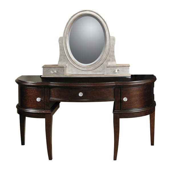 Glamour Desk Vanity with Stool