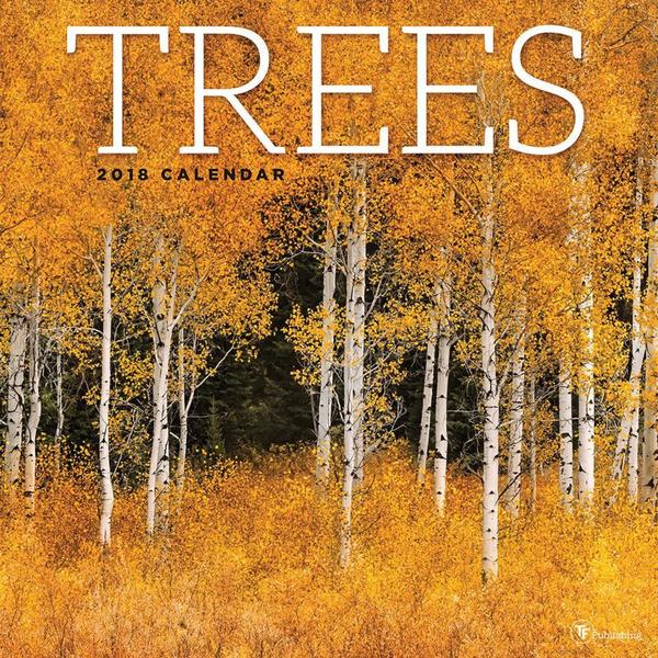 2018 Trees Wall Calendar Free Shipping On Orders Over 45 Overstock