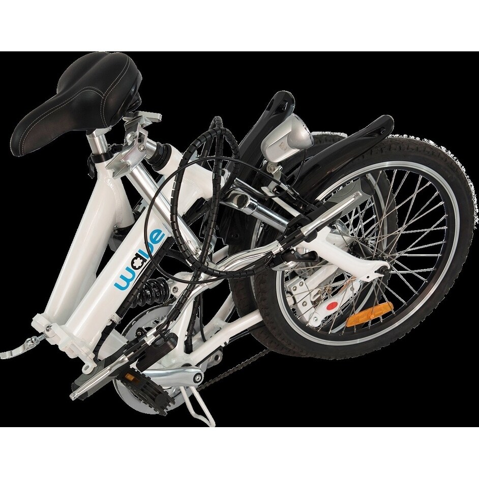 Wave Electric Bike Folding Bike - Satin Black - Bed Bath & Beyond - 17696397