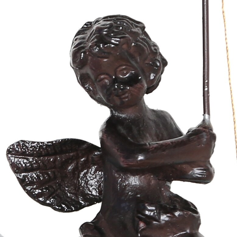 Pink Moon and Cherub Accent Lamp Pink Moon and Cherub Accent Lamp