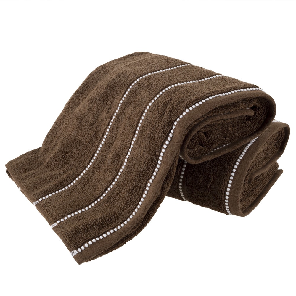 2pcs/set 140x70cm Extra Large Stripe Pattern Superfine Fiber Bath Towels,  285g, Soft, Non-shedding, Quick-drying