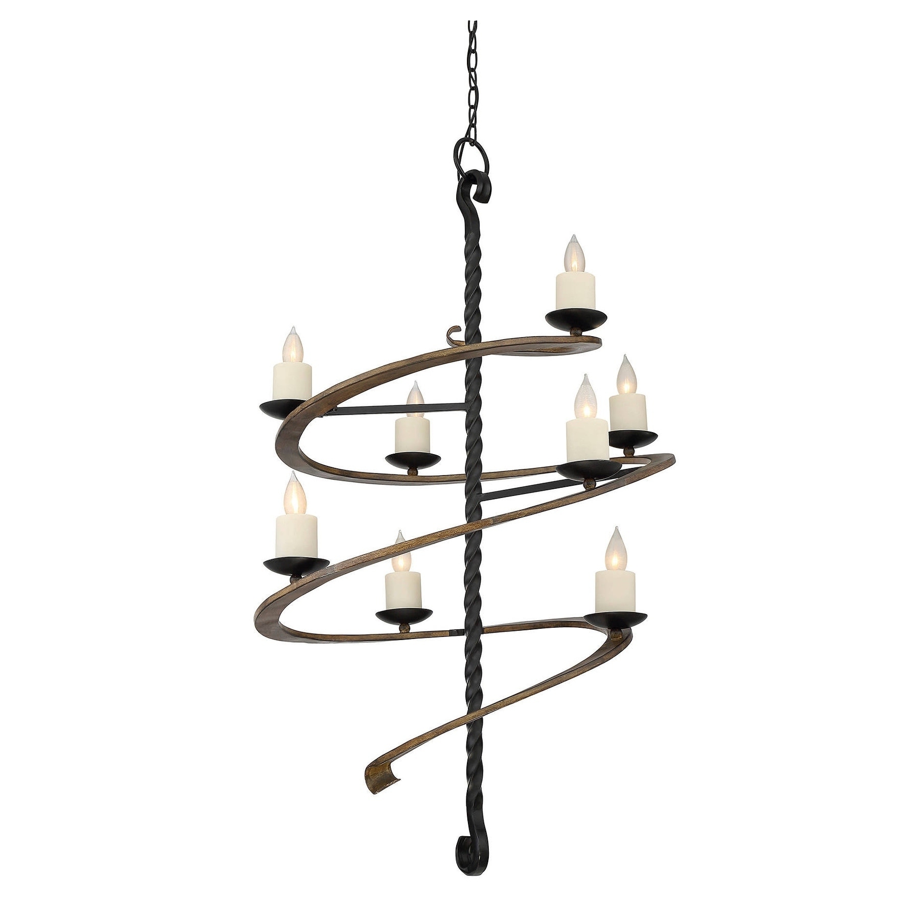 Napoli 8 Light Chandelier Durango - Chandeliers For Bedrooms by Overstock.com