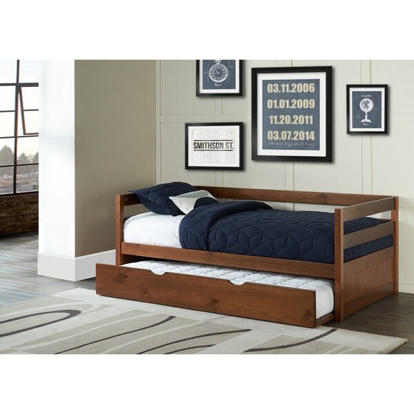 Hillsdale Caspian Daybed With Trundle, Walnut