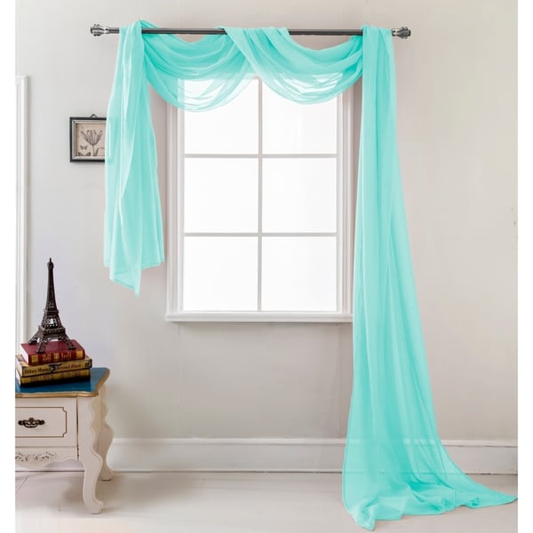 Bed bath and 2025 beyond window scarf