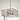 Yahnit 4-Light 17-Inch Square Rustic Iron Pendant