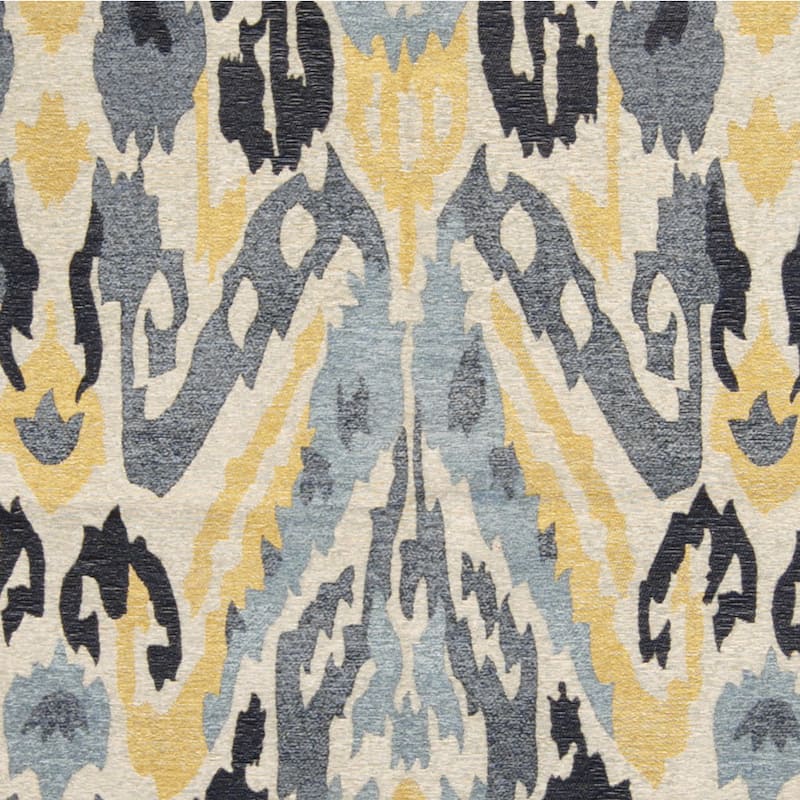 HERAT ORIENTAL Handmade Chenille Ikat Flatweave Rug - 6'6" x 9'6"