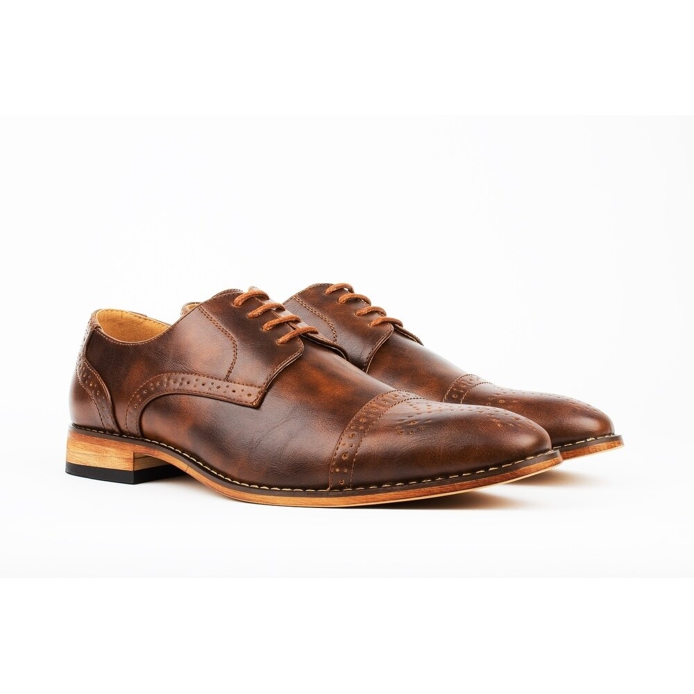 cap toe brogue