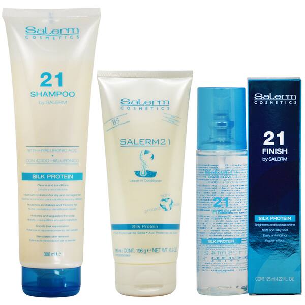 Shop Salerm 21 Silk Protein 3 Piece Hair Care Set Free Shipping