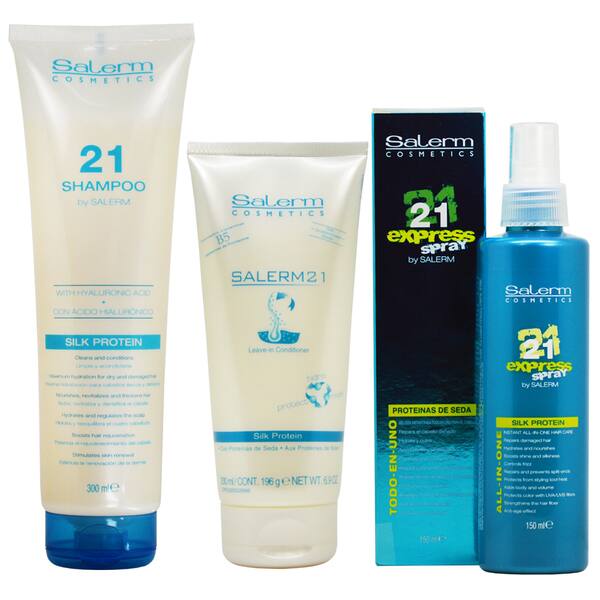 Shop Salerm 21 Silk Protein 3 Piece Hair Care Set Free Shipping