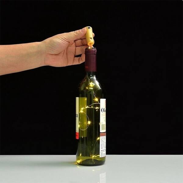 Shop 1m Led Wine Bottle Cork Lights For Festival Party Decor Light